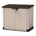 Outdoor Storage Box for Garden and Patio Made of Resin - 80 x 56 x 61