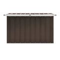 Outdoor Storage Shed for Garden Use in Metal - 120 x 60 x 70