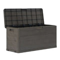 Storage chest for outdoor use made of durable plastic - 110 x 46 x 56