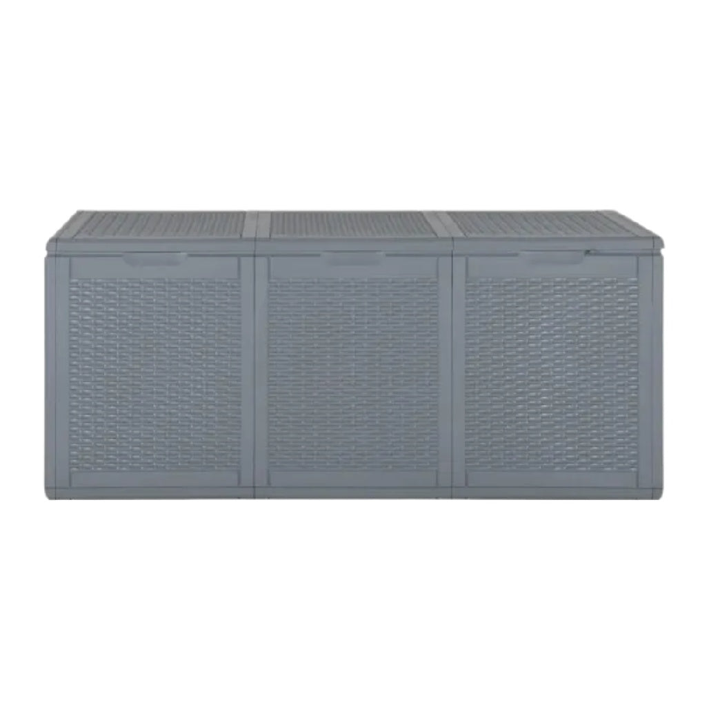 Outdoor Storage Box for Garden Use Made of Weather-Resistant Plastic - 120 x 60 x 60